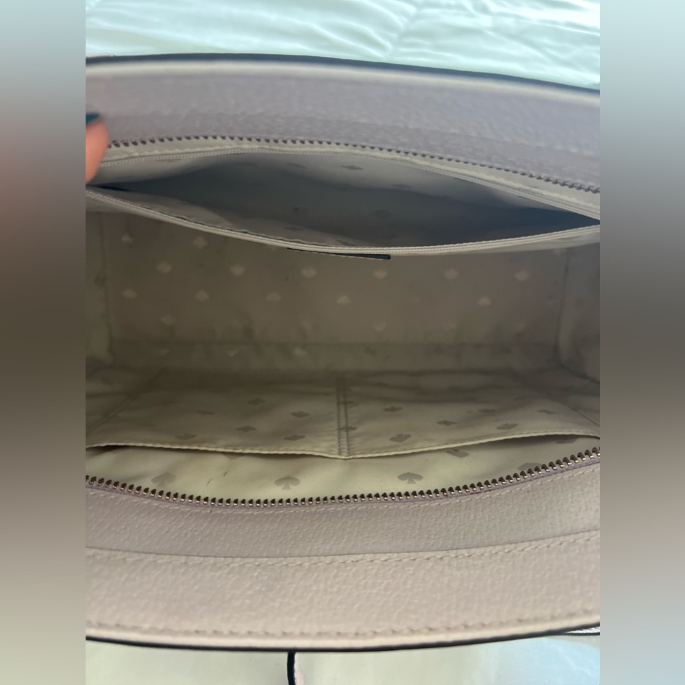 Kate Spade Dusty Mauve Leather Tote with Matching Wallet - Picture 7 of 12
